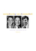 Maatschappijleer essay Harvey Milk: 'normalisering van abnormaliteit'