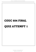 COUC 604 FINAL QUIZ ATTEMPT 1