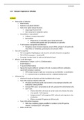 Lecture notes Cells and Immunity Immune Responses to Infection (BI2BC45) 
