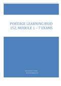 PORTAGE LEARNING BIOD 