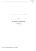 NR-534 Week 6 Discussion: Change Model for Restructuring | Highly RATED Paper