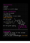 Biochemie Scheikunde samenvatting