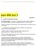 NURS 406 Assessment Quiz Nursing Care of Children DOWNLOAD for an A