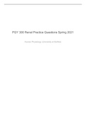 PGY 300 Renal Practice Questions Spring 2021