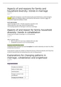 Family Full BreakDown Summary  AS Unit G671 - from the unit Exploring Socialisation, Culture and Identity platinum8