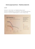 Strömungsmaschinen - Praktikumsbericht