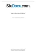ATI Comprehensive Exit Exam - 180 Correct Questions & Answers 2020/2021