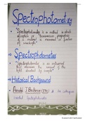 Spectrophotometry Principle, types, applications, visible spectrum, ultraviolet spectrum, atomic absorption spectrum