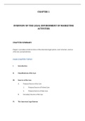 The Law of Marketing, Oswald - Exam Preparation Test Bank (Downloadable Doc)