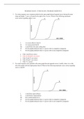 PHARMACOLOGY, TOXICOLOGY, PHARMACOKINETICS questions and answers