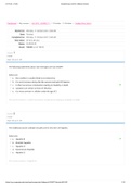 HS 3210 Graded Quiz Unit 6 Attempt Review- University of the People