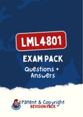 LML4801 - EXAM PACK (2022)