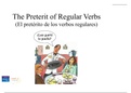 The preterit of regular verbs 