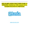 BUNDLE FOR MED-SURG EXAM