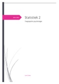 Samenvatting statistiek 2