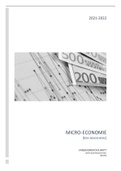 Micro en Macro Economie