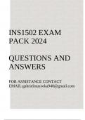 INS1502 Exam pack 2024 (Developing Information Skills for Lifelong Learning)