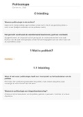 Flashcards volledige boek Politicologie (13/20 EERSTE ZIT)