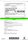   Pearson Edexcel Level 3 GCE History Advanced PAPER 3: Themes in breadth with aspects in depth Option 35.1:  Britain: losing and gaining an empire, 1763–1914 Option 35.2: The British experience of warfare, c1790–1918 QP  JUNE 202