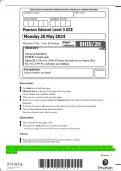 Pearson Edexcel Level 3 GCE History Advanced Subsidiary PAPER 2: Depth study Option 2H.1: The  USA, c1920–55: boom, bust and recovery Option 2H.2: The USA, 1955–92: conformity and challenge QP  MAY 2024 