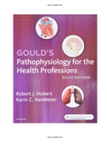 Goulds Pathophysiology For The Health Professions 6th Edition Hubert Test Bank