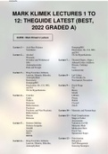 MARK KLIMEK LECTURES 1 TO 12: THEGUIDE LATEST (BEST, 2022 GRADED A