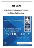 Test Bank for Comprehensive Radiographic Pathology {8th Edition} by Ronald Eisenberg | All Chapters Included | 100% Verified Answers | Updated Version