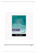 TEST BANK FOR Evidence-Based Physical Examination Best Practices for Health & Well-Being Assessment 2nd Edition ;All Chapters / Full Complete