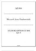 AZ-900 Microsoft Azure Fundamentals - Updated Exam Readiness Guide 2024