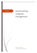 Samenvatting van het vak integraal veiligheidsmanagement conceptueel