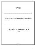 DP-900 Microsoft Azure Data Fundamentals- Updated Exam Readiness Guide 2024.p