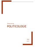 Politicologie VOLLEDIG samengevat