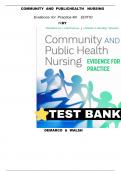 TEST BANK - Community and Public Health Nursing: Evidence for Practice 4th Edition by DeMarco & Walsh