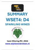 WSET4 Diploma Course summary D4, Sparkling Wines