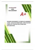 RSK4802 Assignment 2 (COMPLETE ANSWERS) 2 2024 - DUE 28 October 2024 ; 100% TRUSTED Complete, trusted solutions and explanations. 