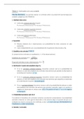 Contraste con una variable, con dos variables categóricas, con dos variables cuantitativas, con dos variables (Una variable cuantitativa y una variable categórica con dos niveles) / Análisis de varianza o ANOVA de un factor - Apuntes / Resumen