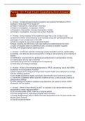 Periop 101 Final Exam Questions And Answers 2022 /NHA Practice Test Questions And Answers 2022/Chapter 27: Patient Safety and Quality (Testbank Questions And Answers Latest 2022/AORN Periop 101 Final Exam Study Guide Questions With Answers 2022/AORN Perio