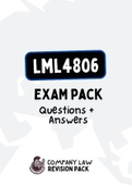 LML4806 - EXAM PACK (2022)