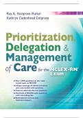 PRIORITIZATION DELEGATION AND ASSIGNMENT PRACTICE EXERCISES FOR NCLEX EXAMINATION 3 UPGRADED A+ 2024-2025.  