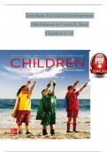 TEST BANK For Children 15th Edition By John Santrock, Jennifer Lansford and Kirby Deater-Deckard All 1-16 Chapters Covered ,Latest EditionISBN:9781260726794