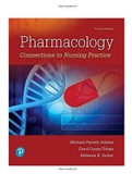 Pharmacology Connections To Nursing Practice 4th Edition Adams Test Bank