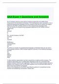 SAA Exam 1 Questions and Answers 100% correct