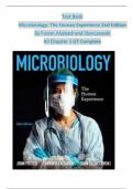 Test Bank  Microbiology: The Human Experience 2nd Edition   By Foster,Aliabadi and Slonczewski   All Chapter 1-27 Complete