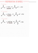 Preparation of an amide