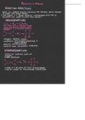 Reactions and mechanisms in alkenes