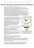 Samenvatting Biologie Nectar vwo 4 Hoofdstuk 8 Ecosystemen4e editie