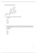 BIO 121 Exam 1 Practice Questions 2024