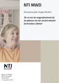 NTI scriptie MWD - Ondersteuning en uitbreiding sociaal netwerk Korsakov cliënten - 2022 