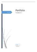 compleet portfolio praktijkleren 1 met onderzoekend vermogen, klinisch redeneren en reflectie en ethiek