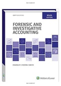 Forensic and Investigative Accounting 9th Edition Crumbley Test Bank